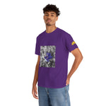 Unisex Heavy Cotton Tee - Poly Art - Flower of Anemone