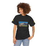 Unisex Heavy Cotton Tee - Poly Art - China's Guilin Hills