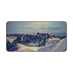 Desk Mat - Poly Art - View from Mont Blanc (Variant 2)