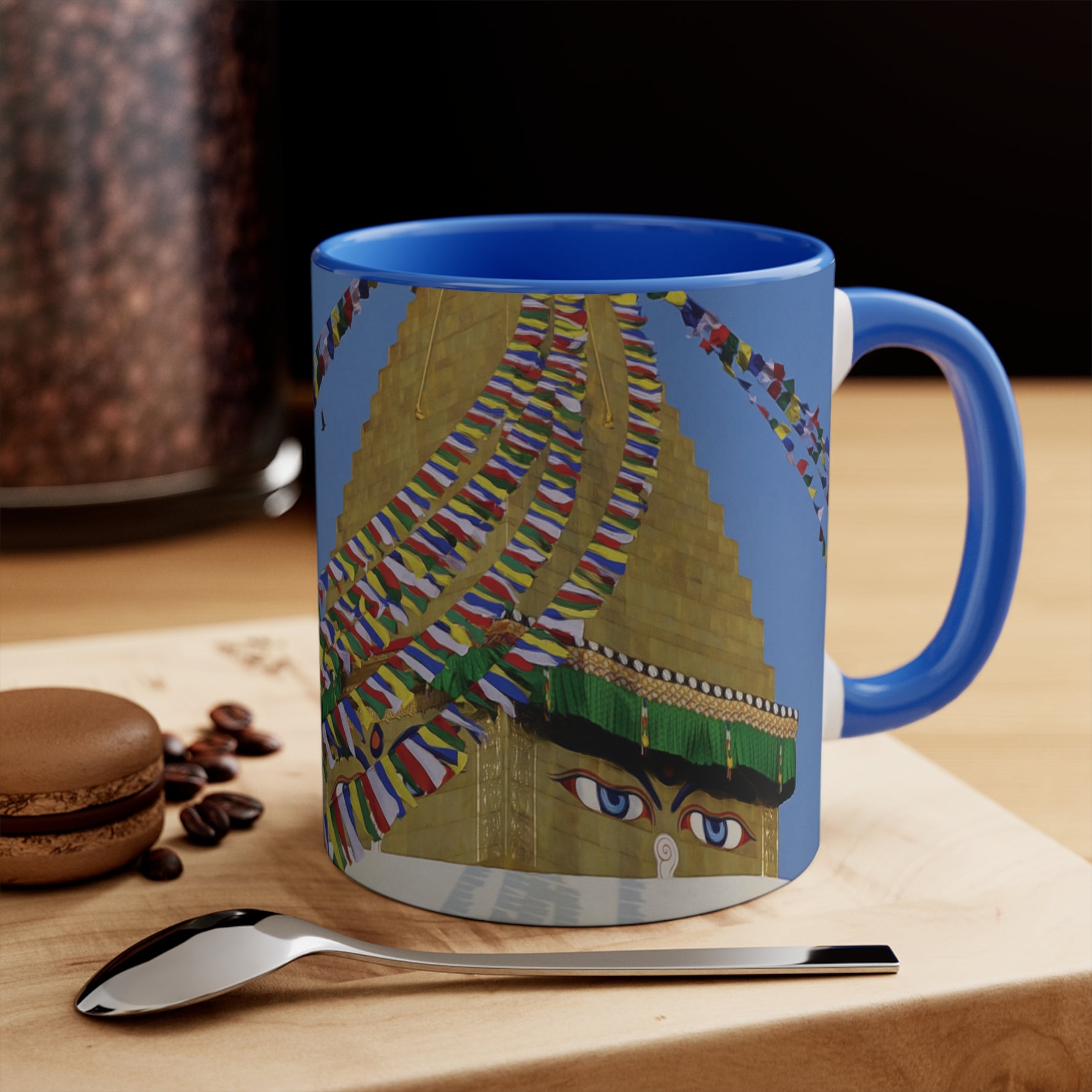 Mug 11oz - Nepal, Stupa with Buddha's Eyes (Variant 3)