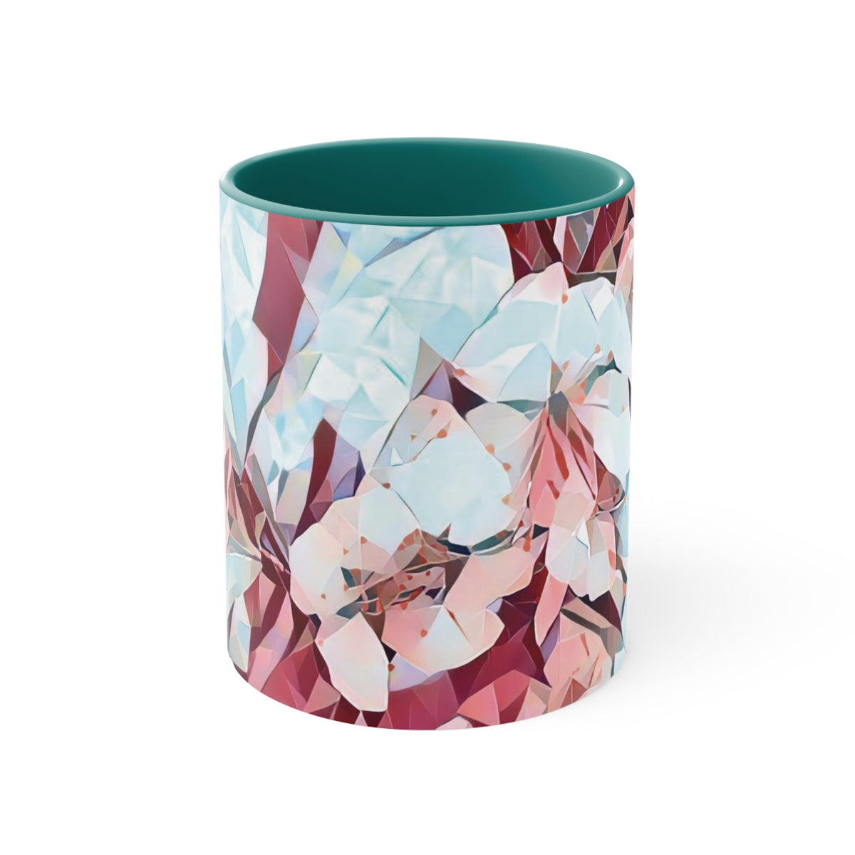 Mug 11oz - Poly Art - Apple's Tree Flower (Variant 4)