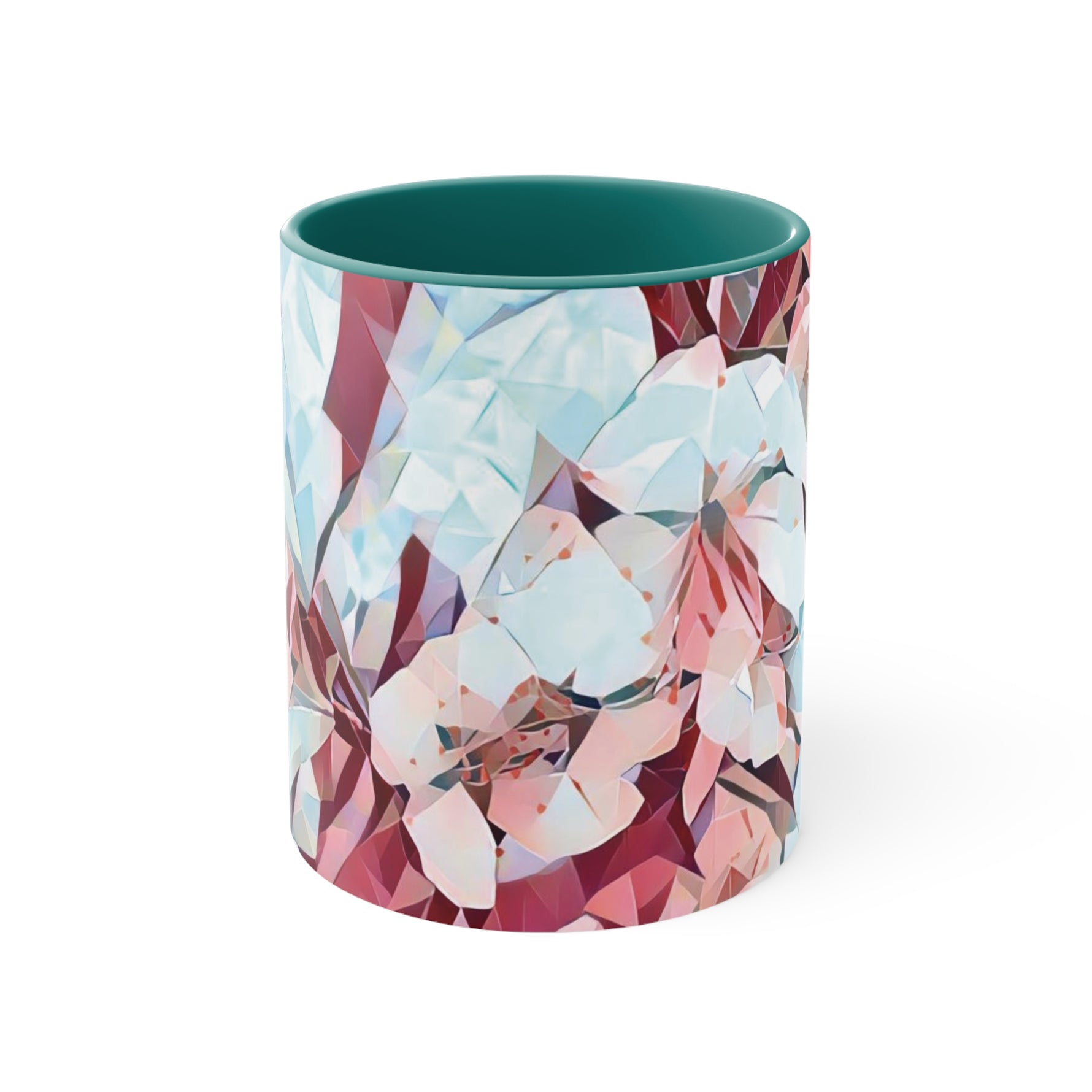 Mug 11oz - Poly Art - Apple's Tree Flower (Variant 4)