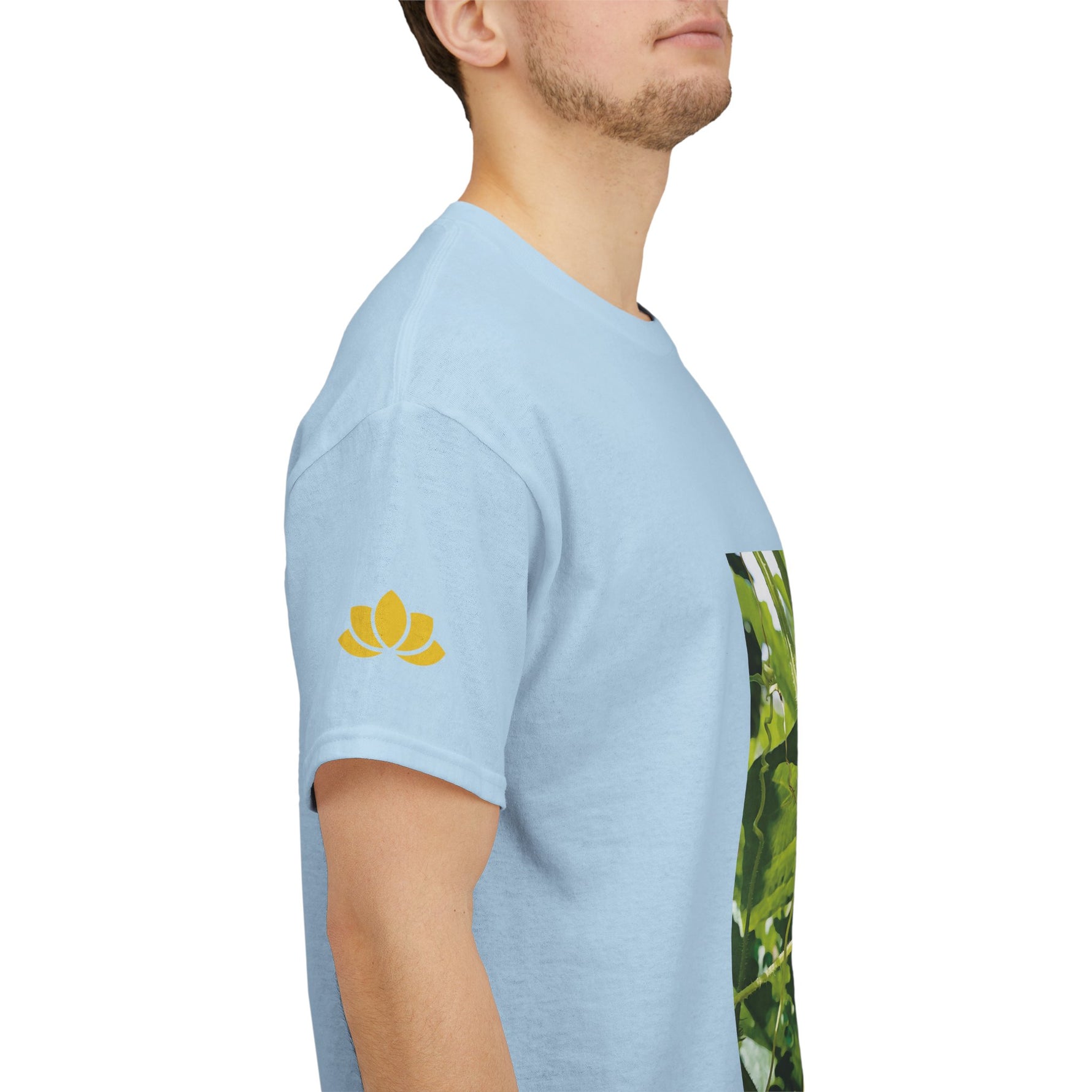 Unisex Heavy Cotton Tee - Flower of Cucumber
