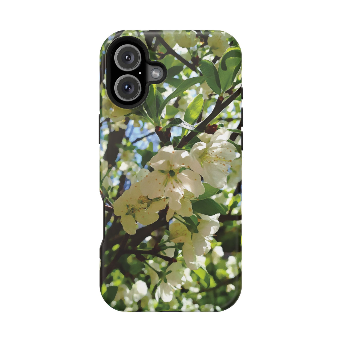 Magnetic Tough Phone Case - Apple's Tree Flower