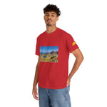 Unisex Heavy Cotton Tee - Rila Lakes (Variant 1)
