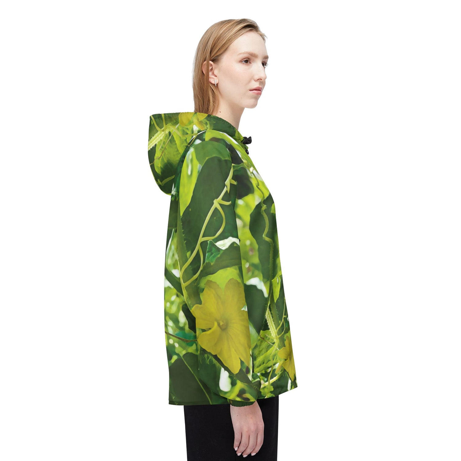 Windbreaker Jacket - Flower of Cucumber