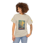 Unisex Heavy Cotton Tee - Poly Art - Forest (Variant 2)