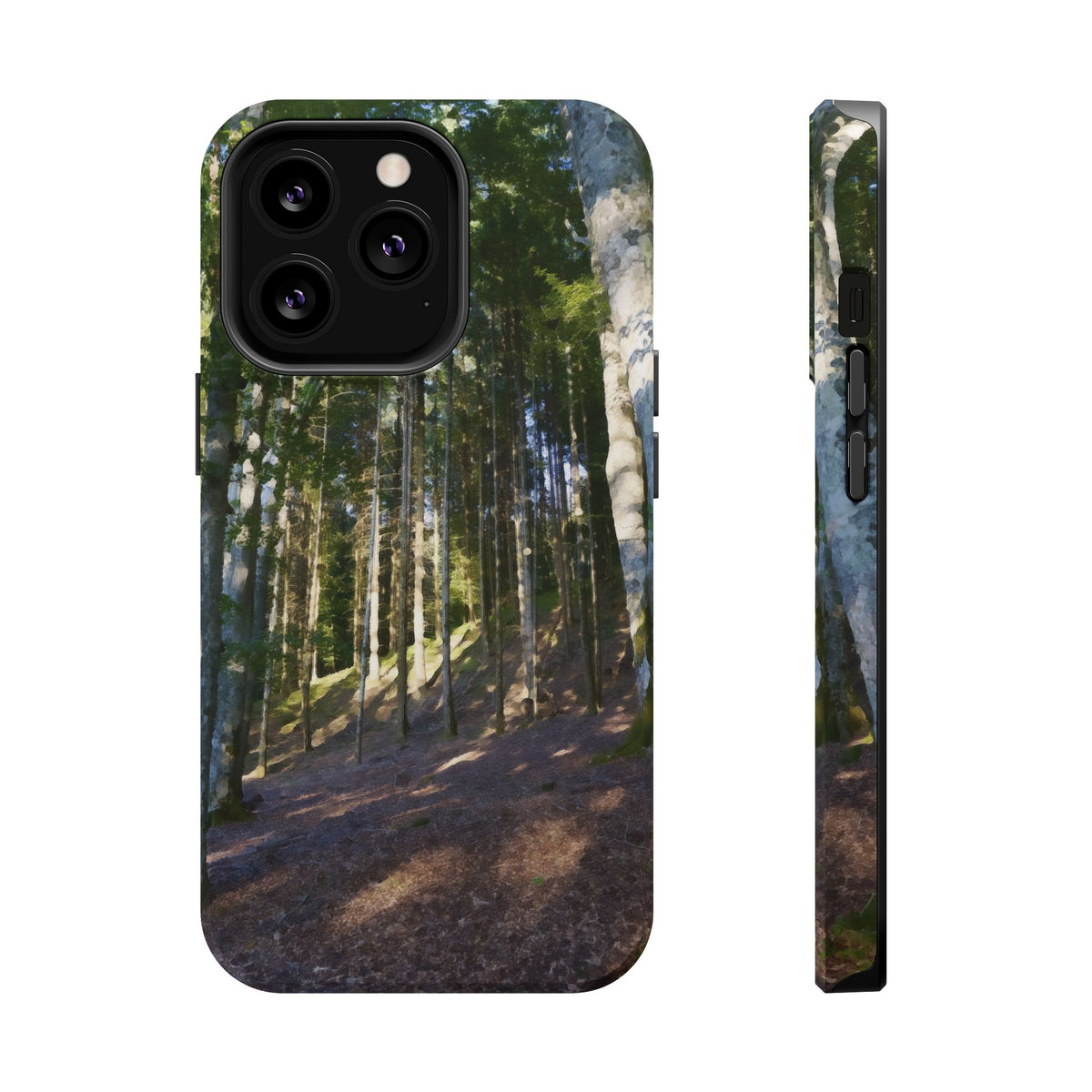 Magnetic Tough Phone Case - Forest (Variant 04)