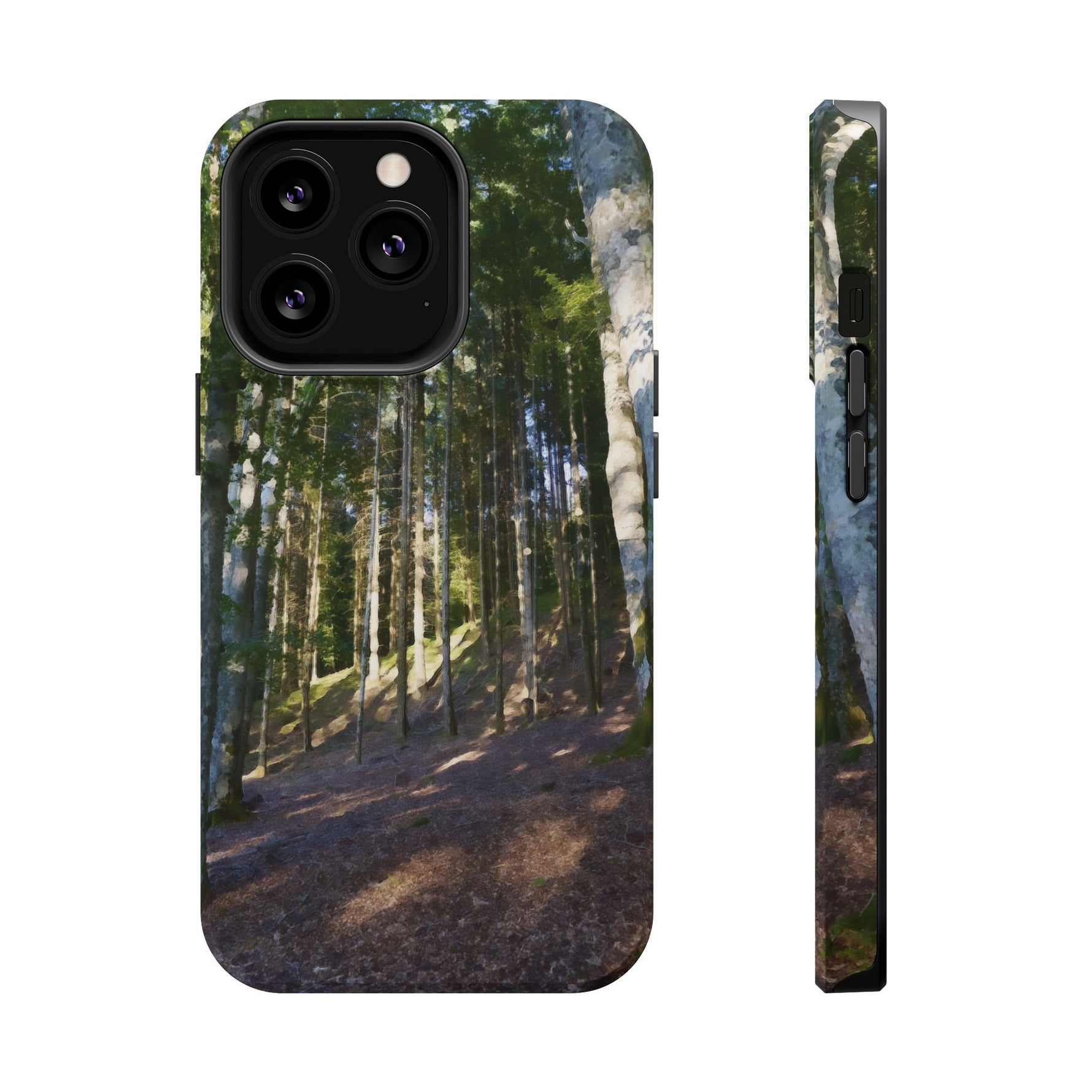 Magnetic Tough Phone Case - Forest (Variant 04)