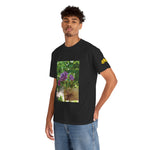Unisex Heavy Cotton Tee - Flower of Rose, Small Bouquet