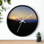 Wall Clock - Sunset Sky (Variant 2)