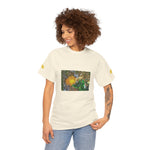 Unisex Heavy Cotton Tee - Flower of Calendula