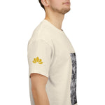 Unisex Heavy Cotton Tee - Poly Art - Flower of Anemone