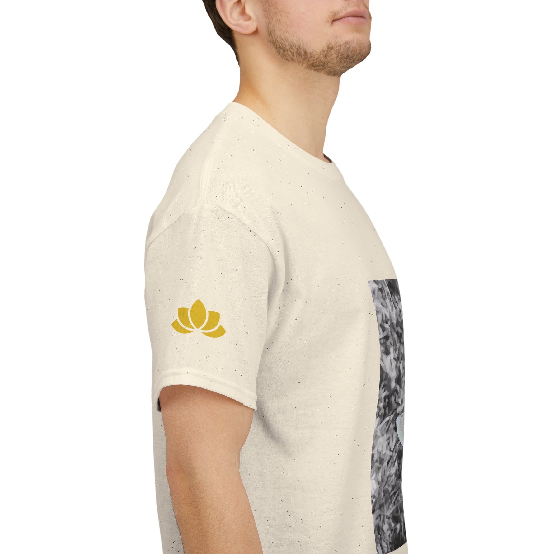 Unisex Heavy Cotton Tee - Poly Art - Flower of Anemone