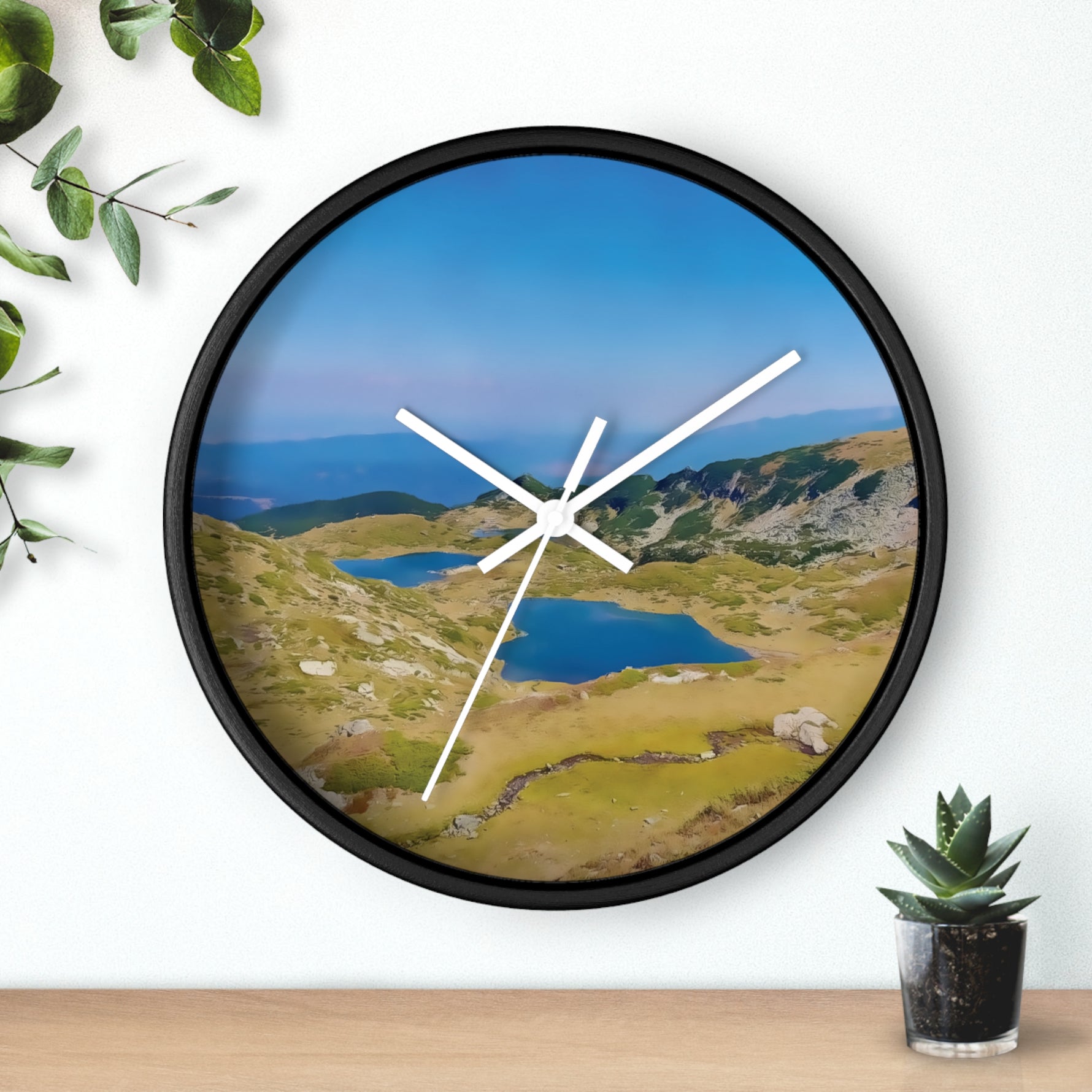 Wall Clock - Rila Lakes, Bulgaria (Variant 1)