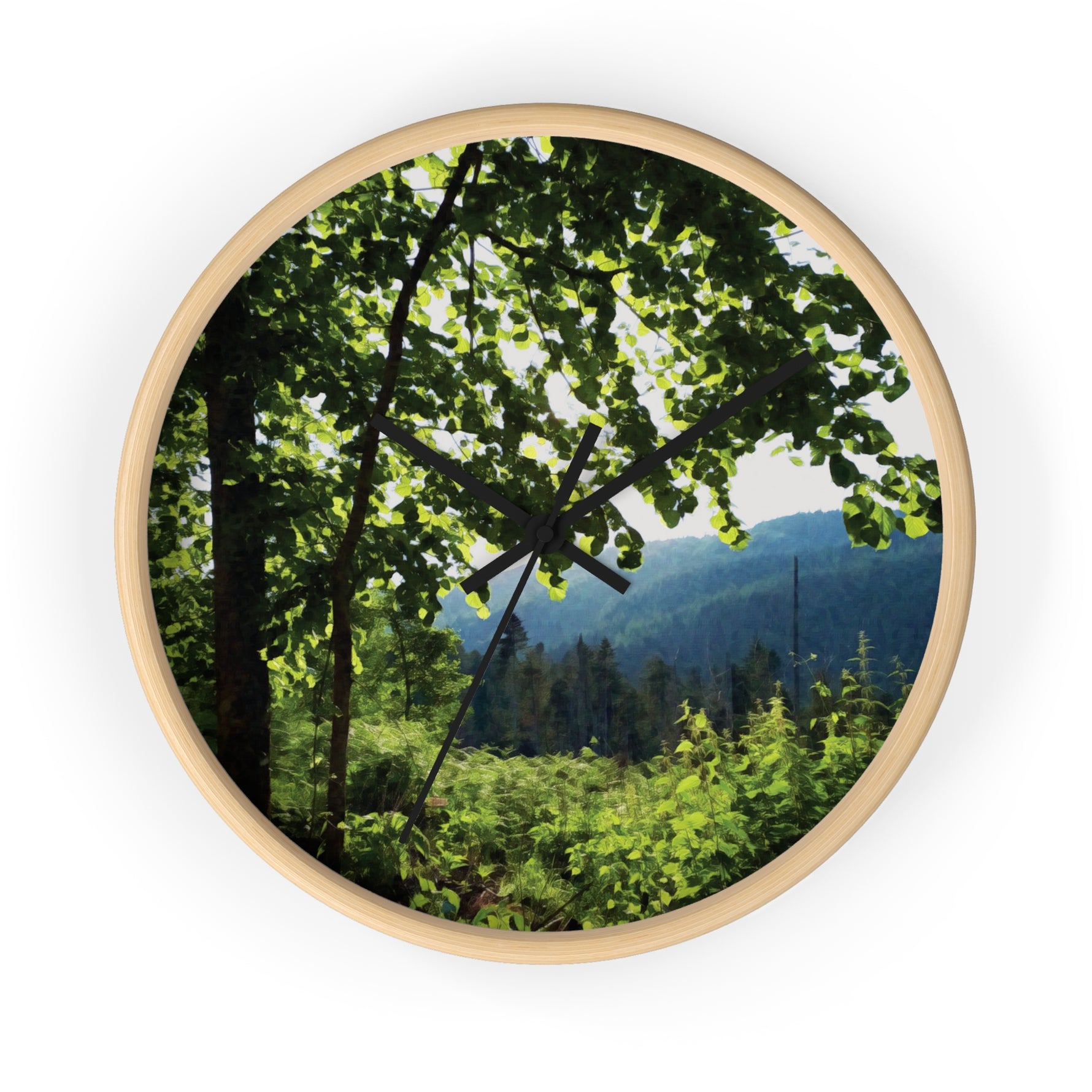 Wall Clock - Forest