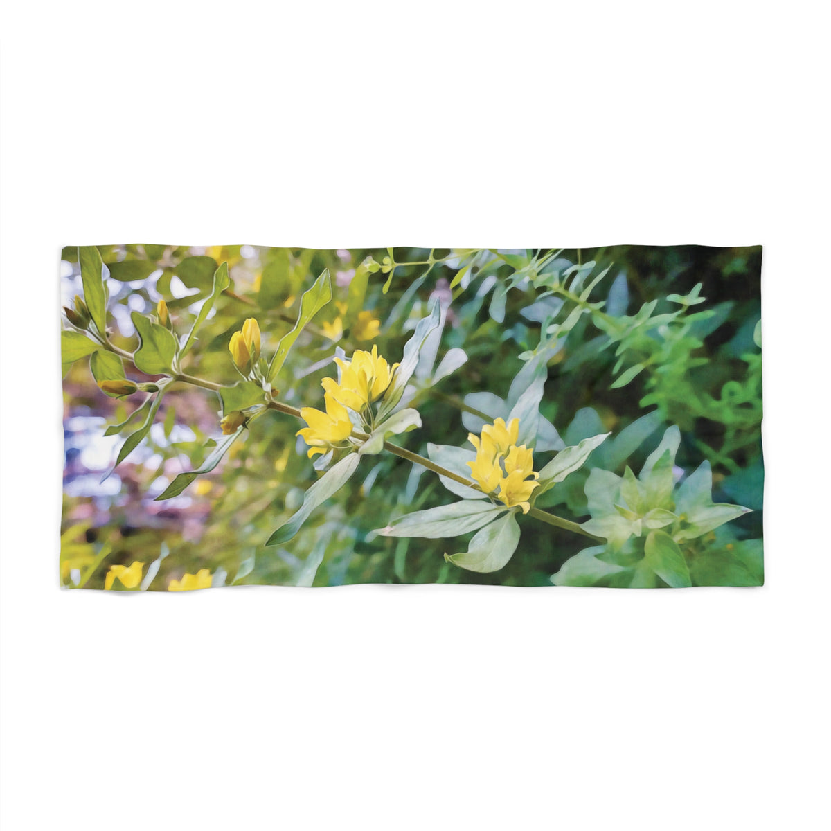 Beach Towel – Flower of Lysimachia (Variant 1)