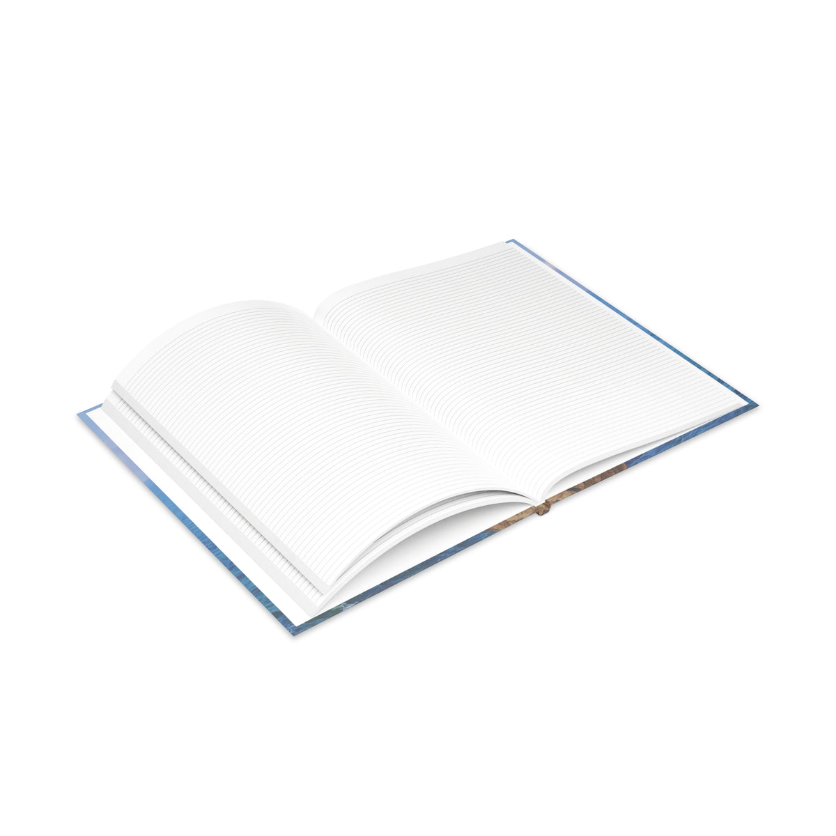 Hardcover Notebook with Puffy Covers - Sea Landscape (Variant 01)