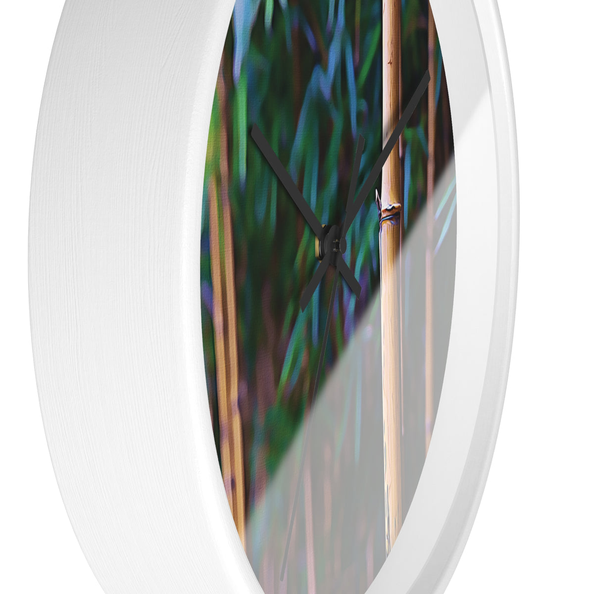 Wall Clock - Bamboo (Variant 2)