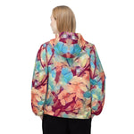 Windbreaker Jacket - Poly Art - Apple's Tree Flower (Variant 3)