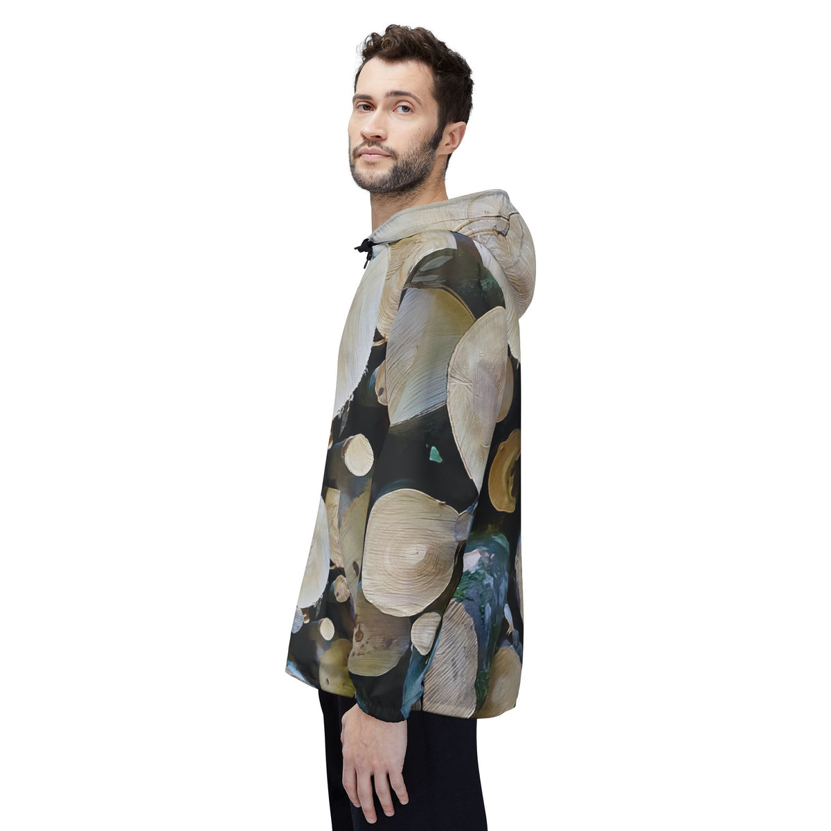 Windbreaker Jacket - Wooden Trunks (Variant 1)