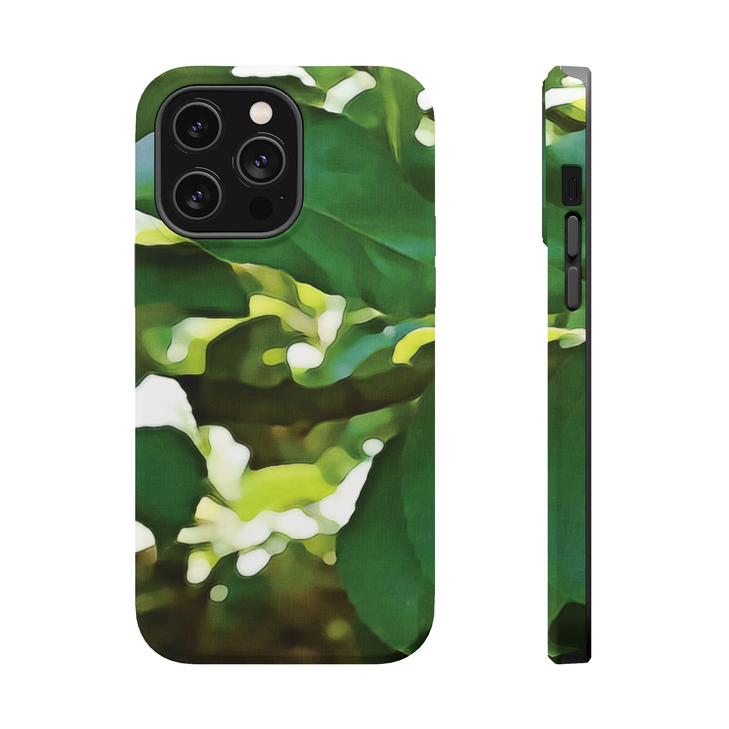 Magnetic Tough Phone Case - Apple's Tree Leaves