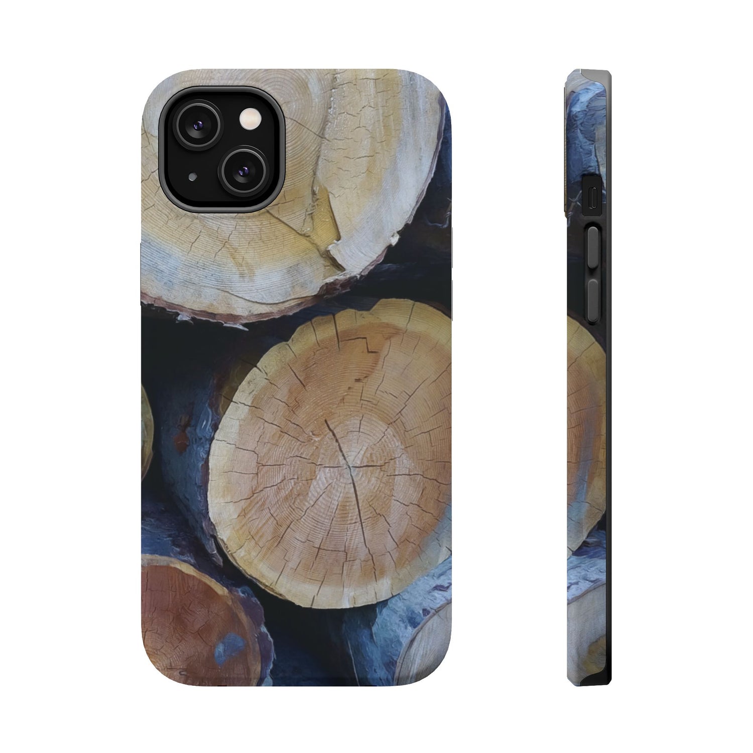 Magnetic Tough Phone Case - Wooden Trunks (Variant 2)