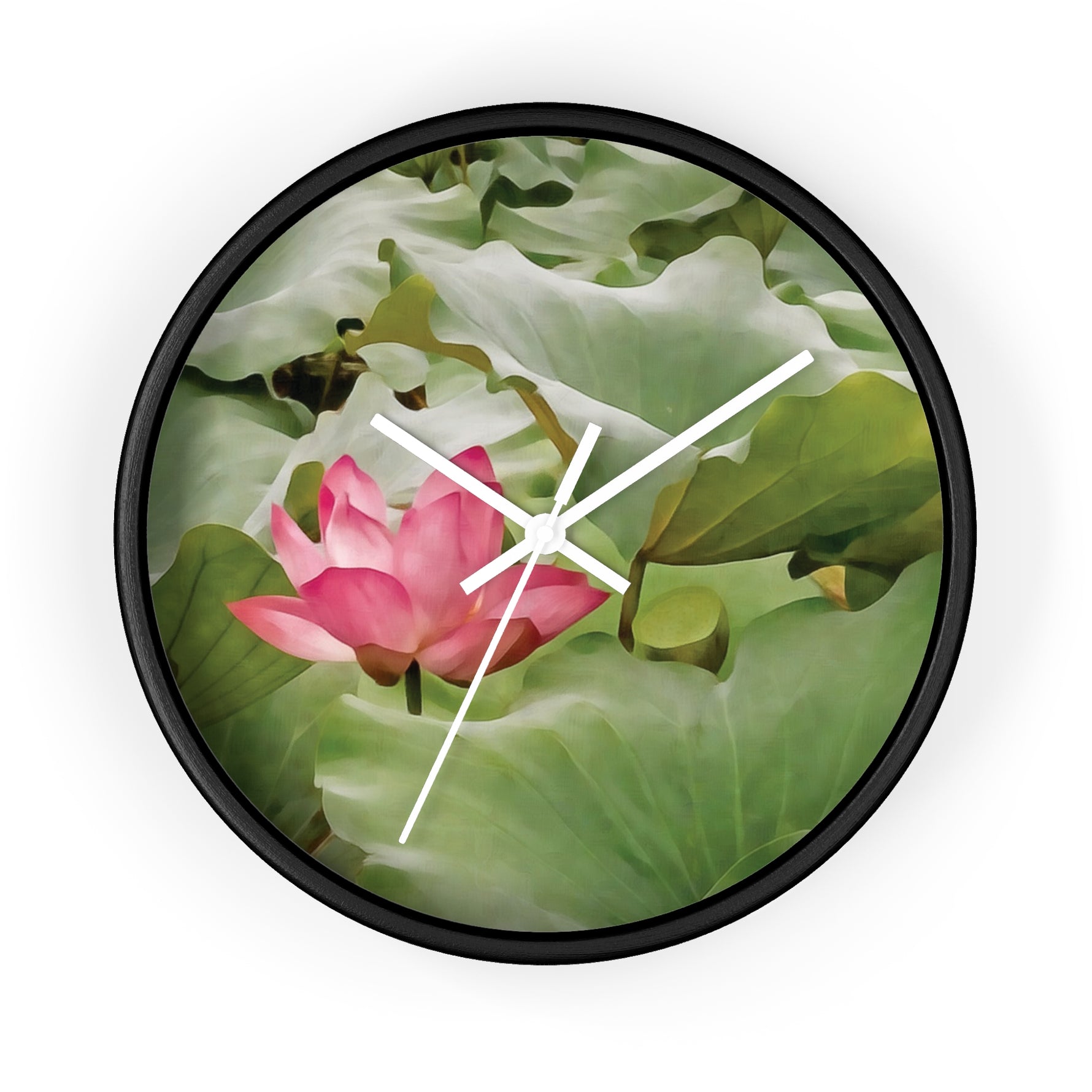 Wall Clock - Flower of Lotus (Variant 1)