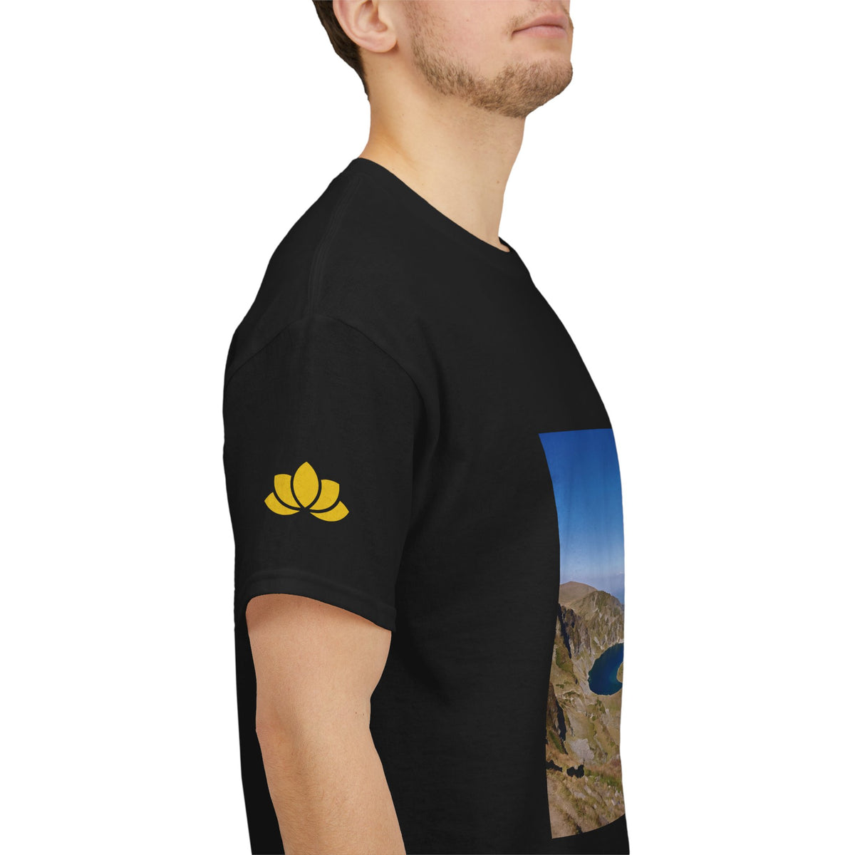 Unisex Heavy Cotton Tee - Rila Lakes (Variant 2)