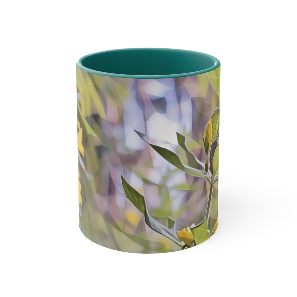 Mug 11oz - Poly Art - Flower of Lysimachia (Variant 2)