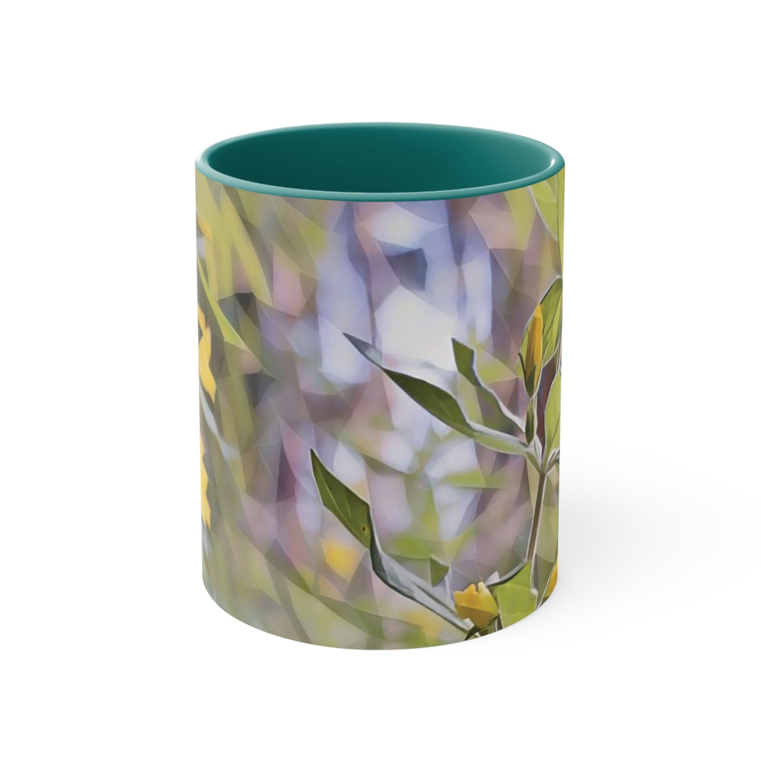 Mug 11oz - Poly Art - Flower of Lysimachia (Variant 2)