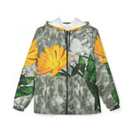 Windbreaker Jacket - Poly Art - Flower of Calendula (Variant 1)