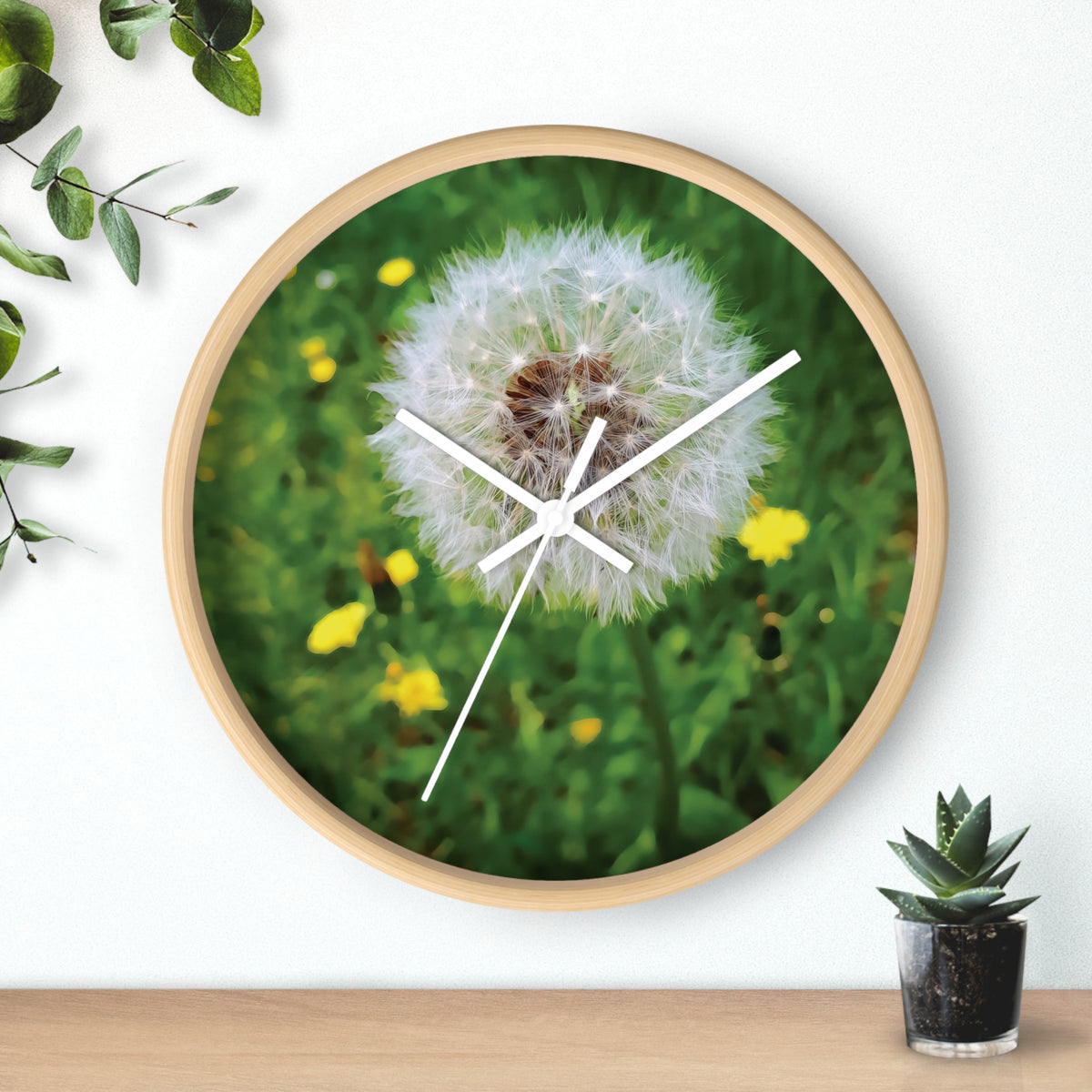 Wall Clock - Flower of Dandelion