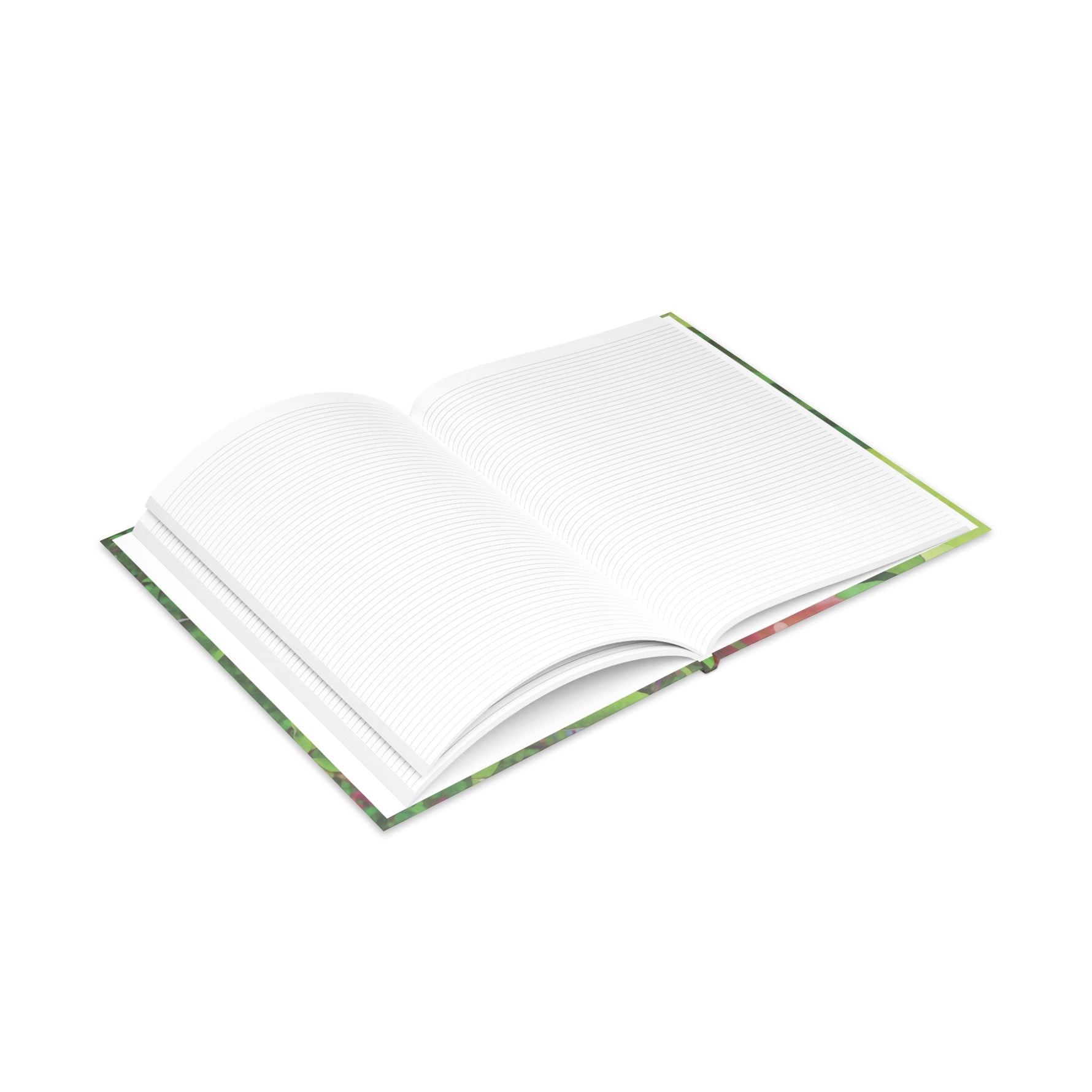 Hardcover Notebook with Puffy Covers - Flower of Rose