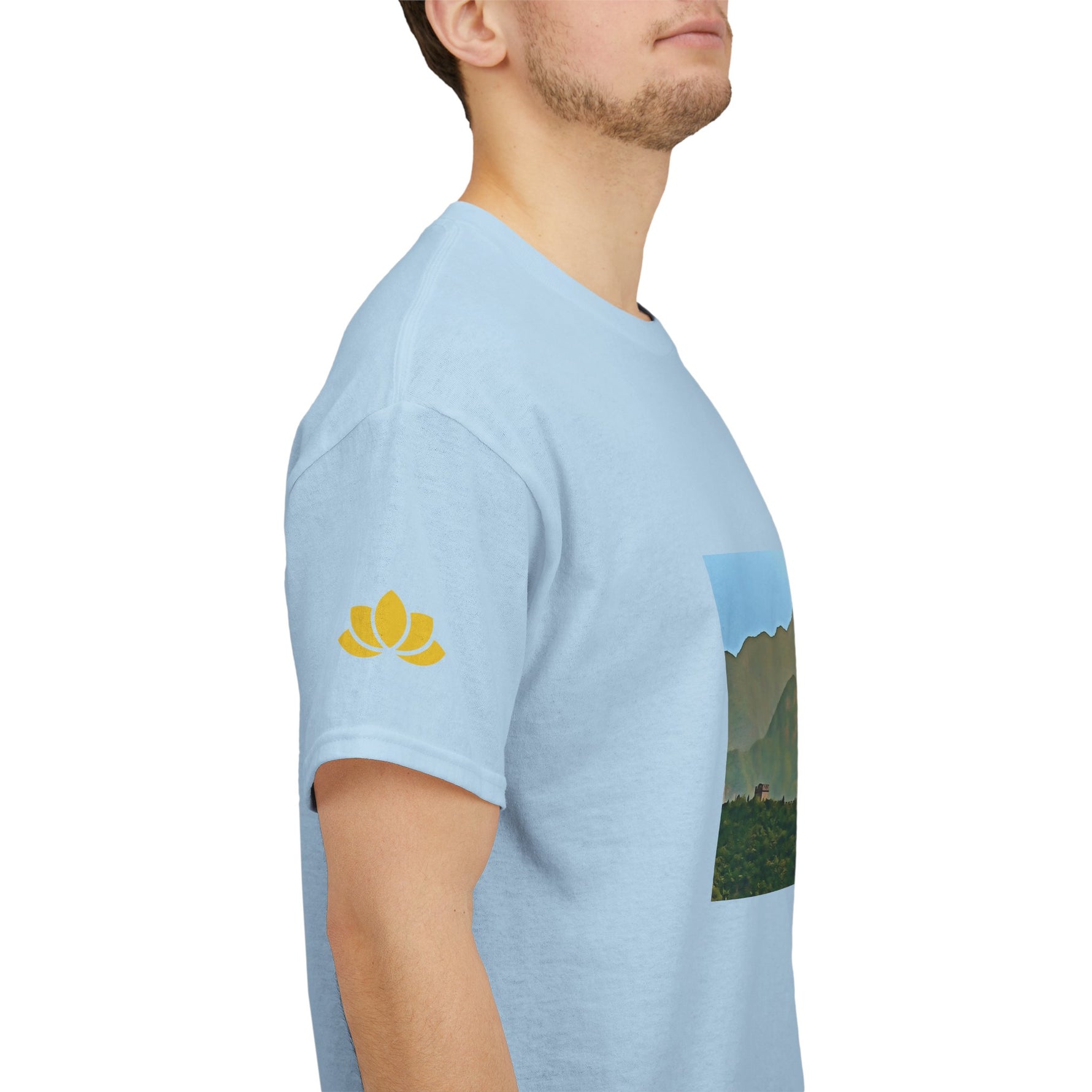 Unisex Heavy Cotton Tee - China's Great Wall