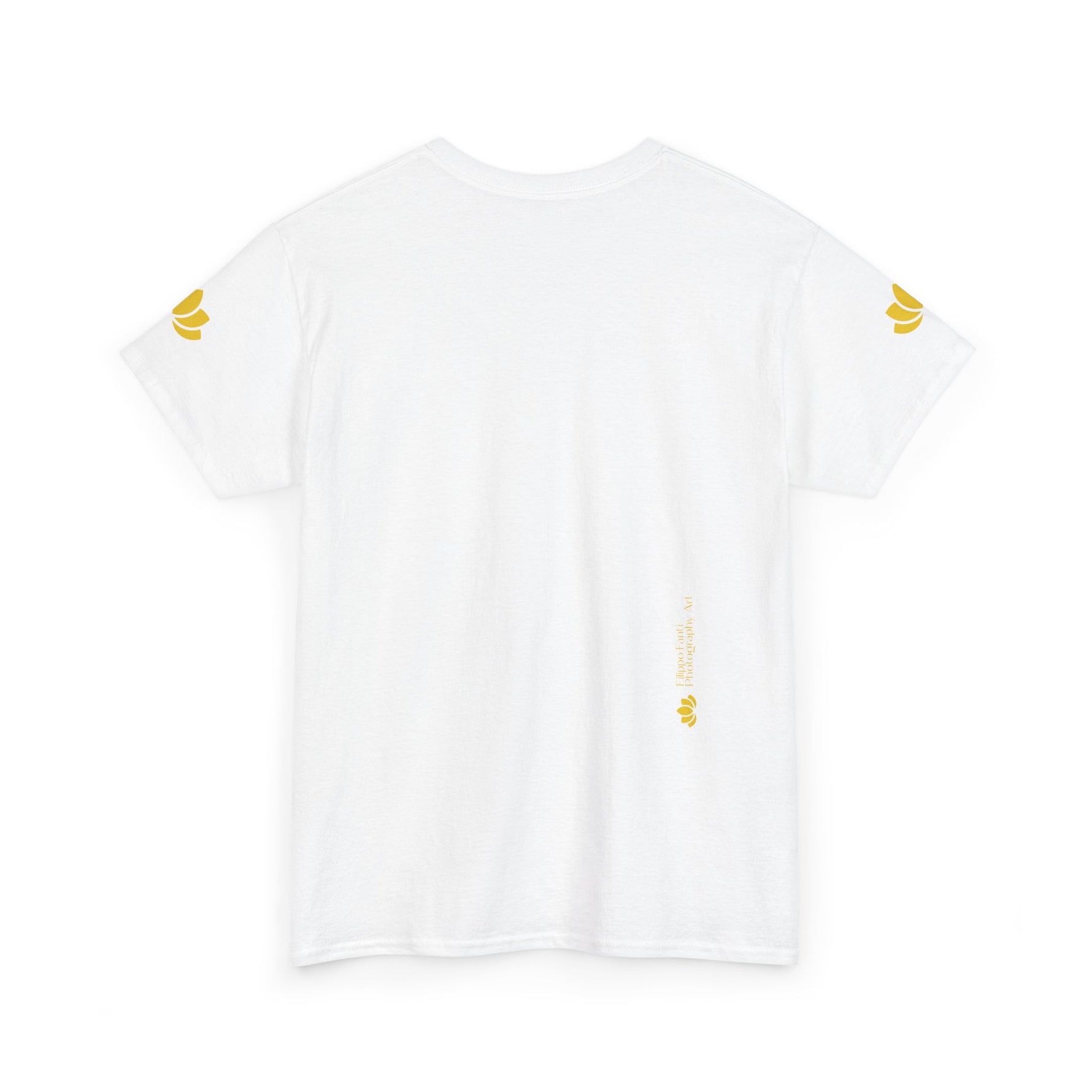 Unisex Heavy Cotton Tee - Poly Art - Flower of Lotus (Variant 3)