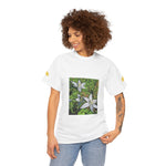 Unisex Heavy Cotton Tee - Poly Art - Flower of Ornithogalum (Variant 1)