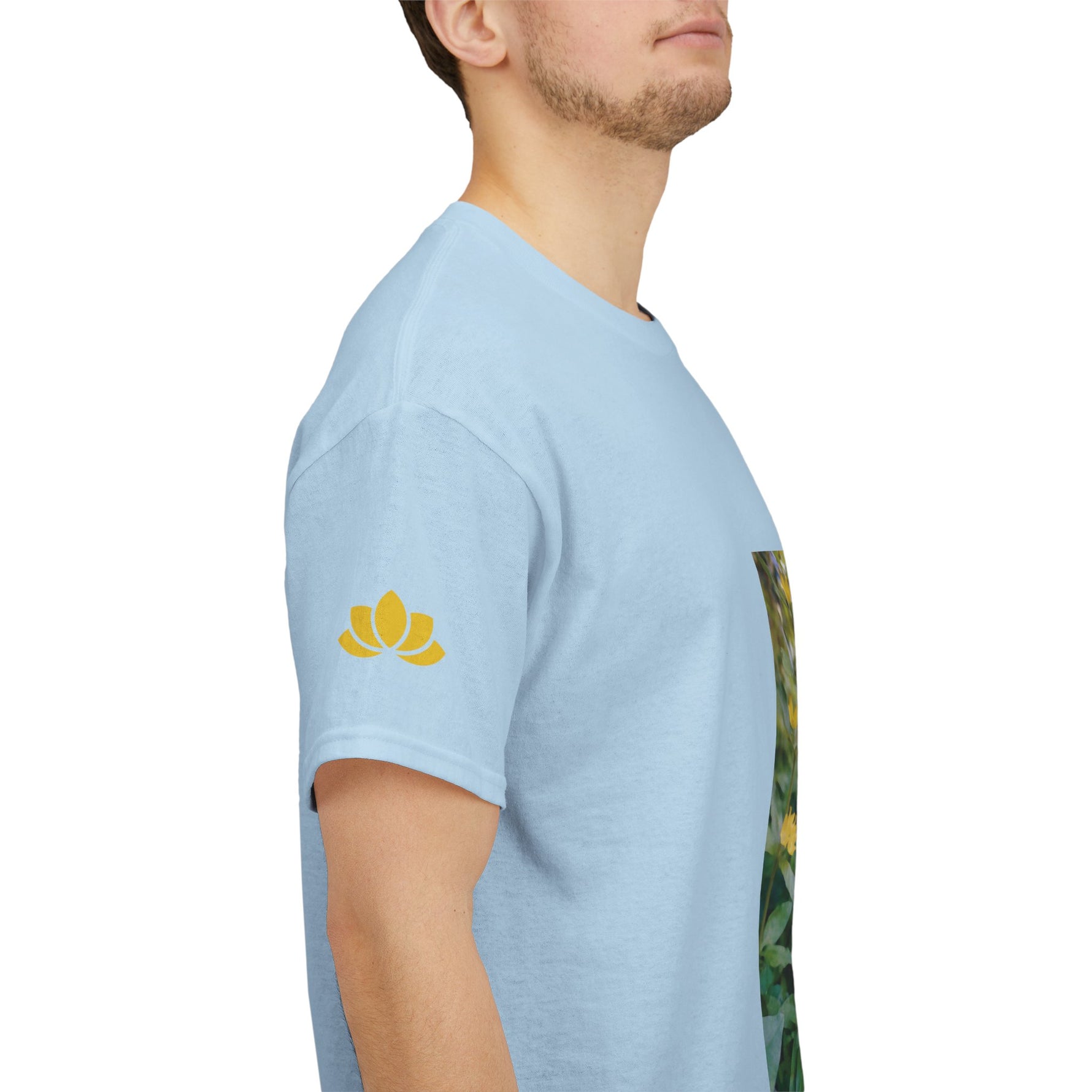 Unisex Heavy Cotton Tee - Flower of Lysimachia