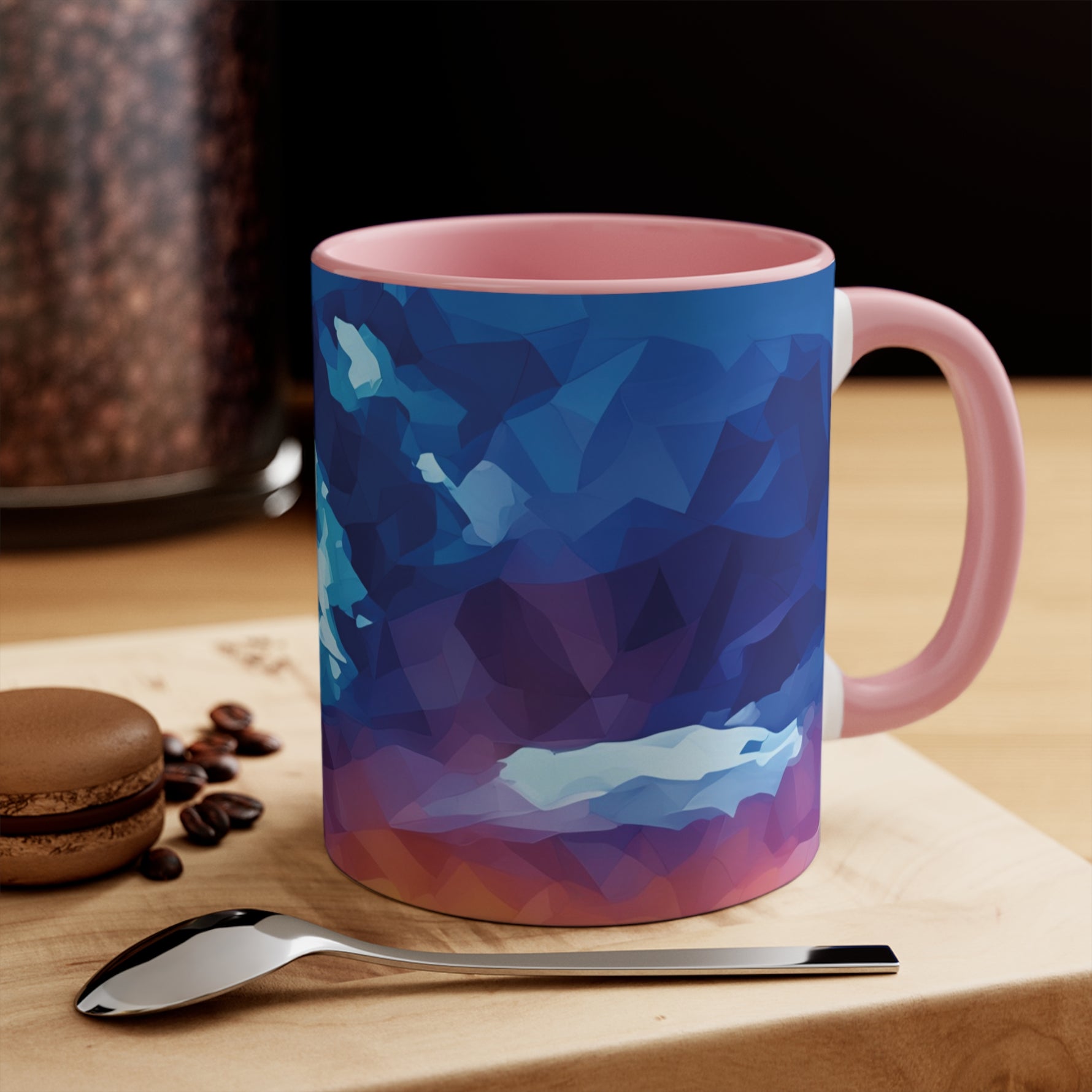Mug 11oz - Poly Art - Sunset Sky (Variant 2)
