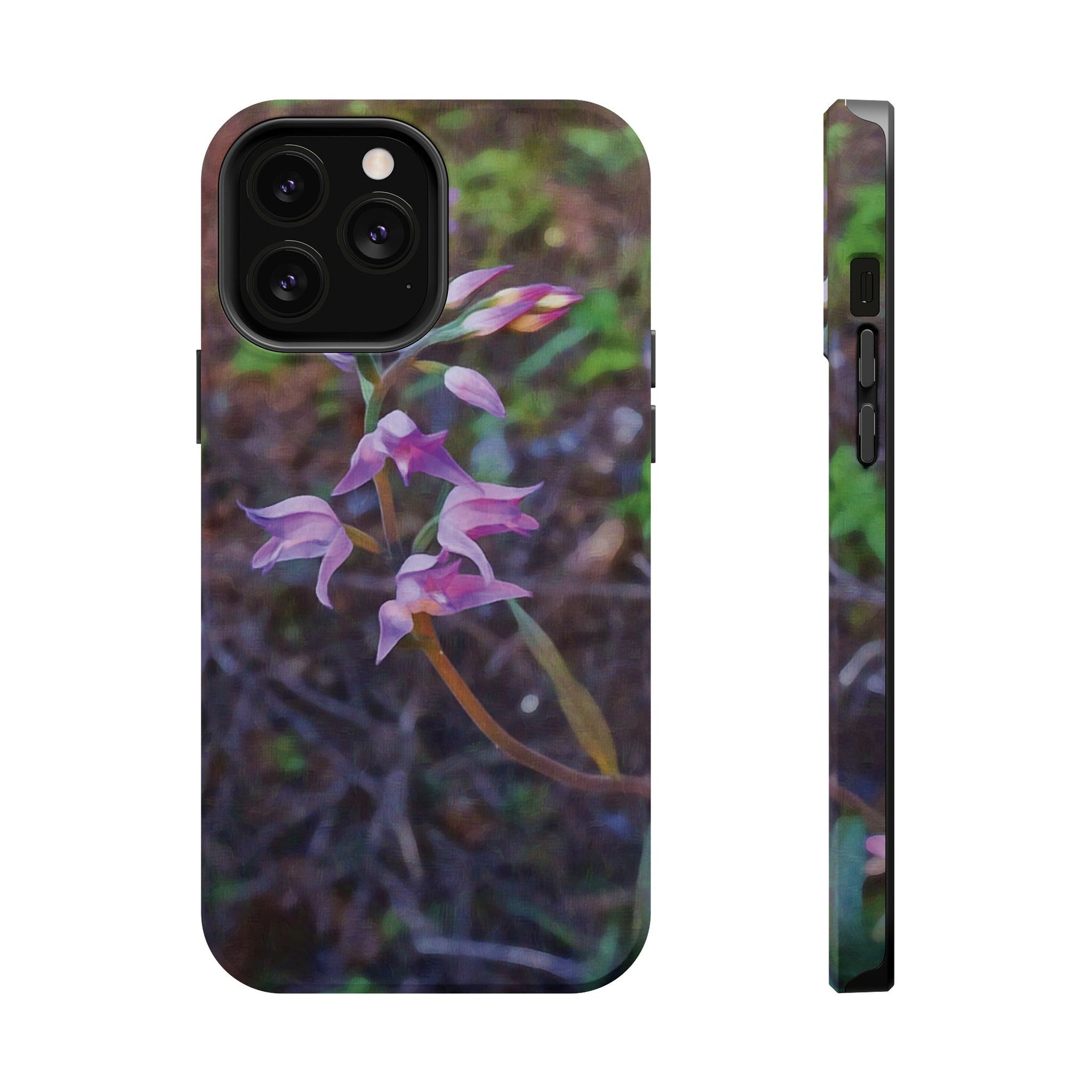 Magnetic Tough Phone Case - Flower of Cephalanthera Rubra