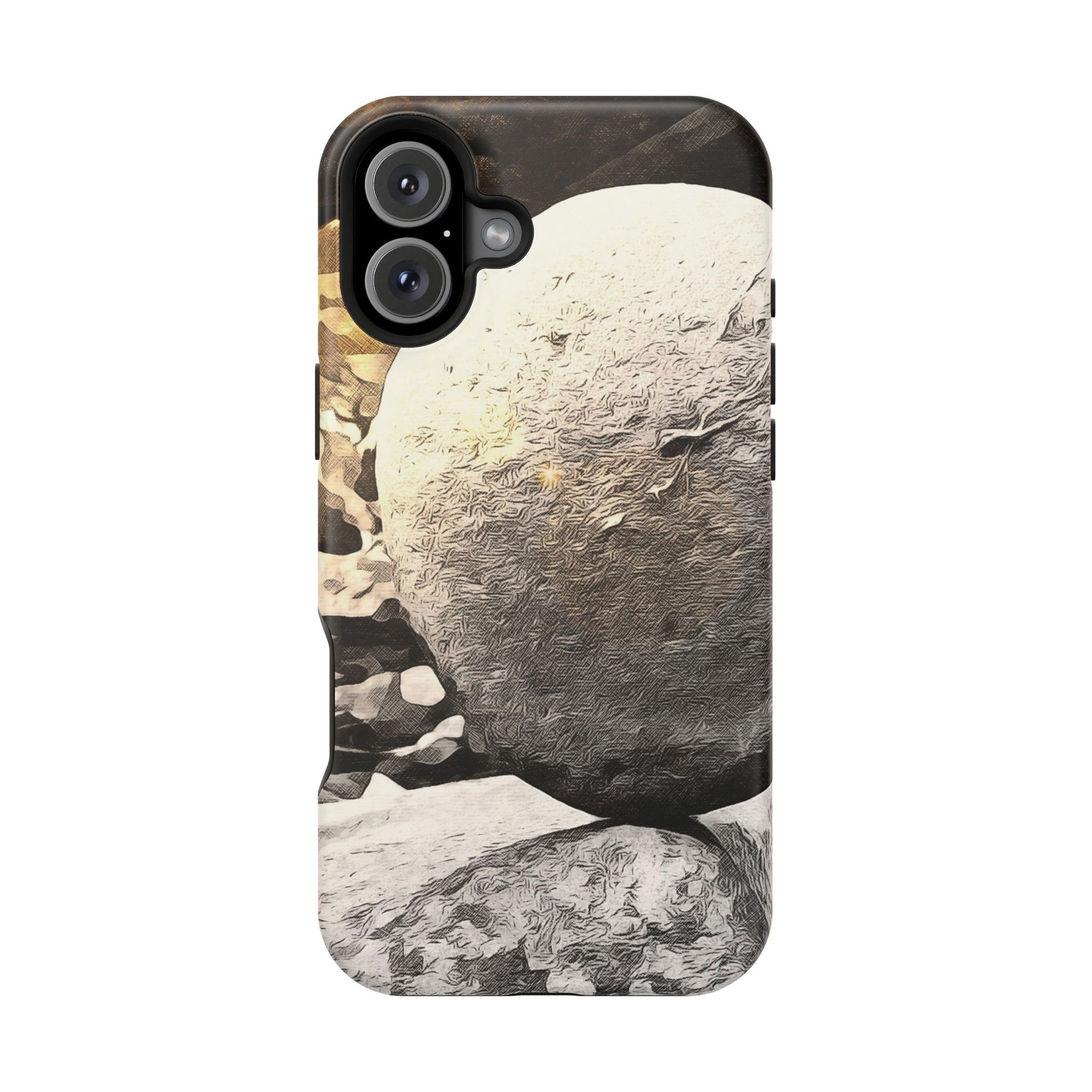 Magnetic Tough Phone Case - Stone Balance