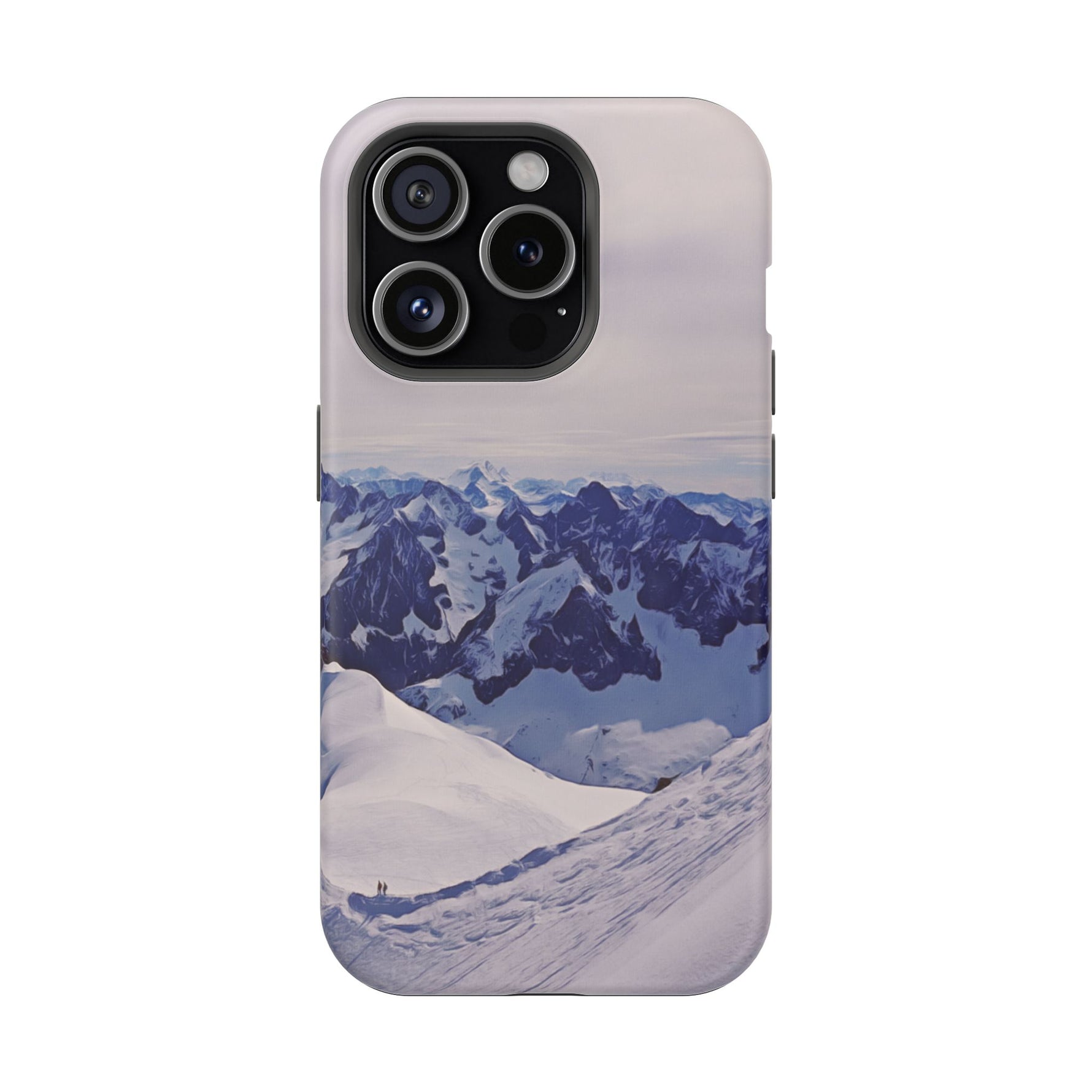 Magnetic Tough Phone Case - View from Mont Blanc (Variant 1)