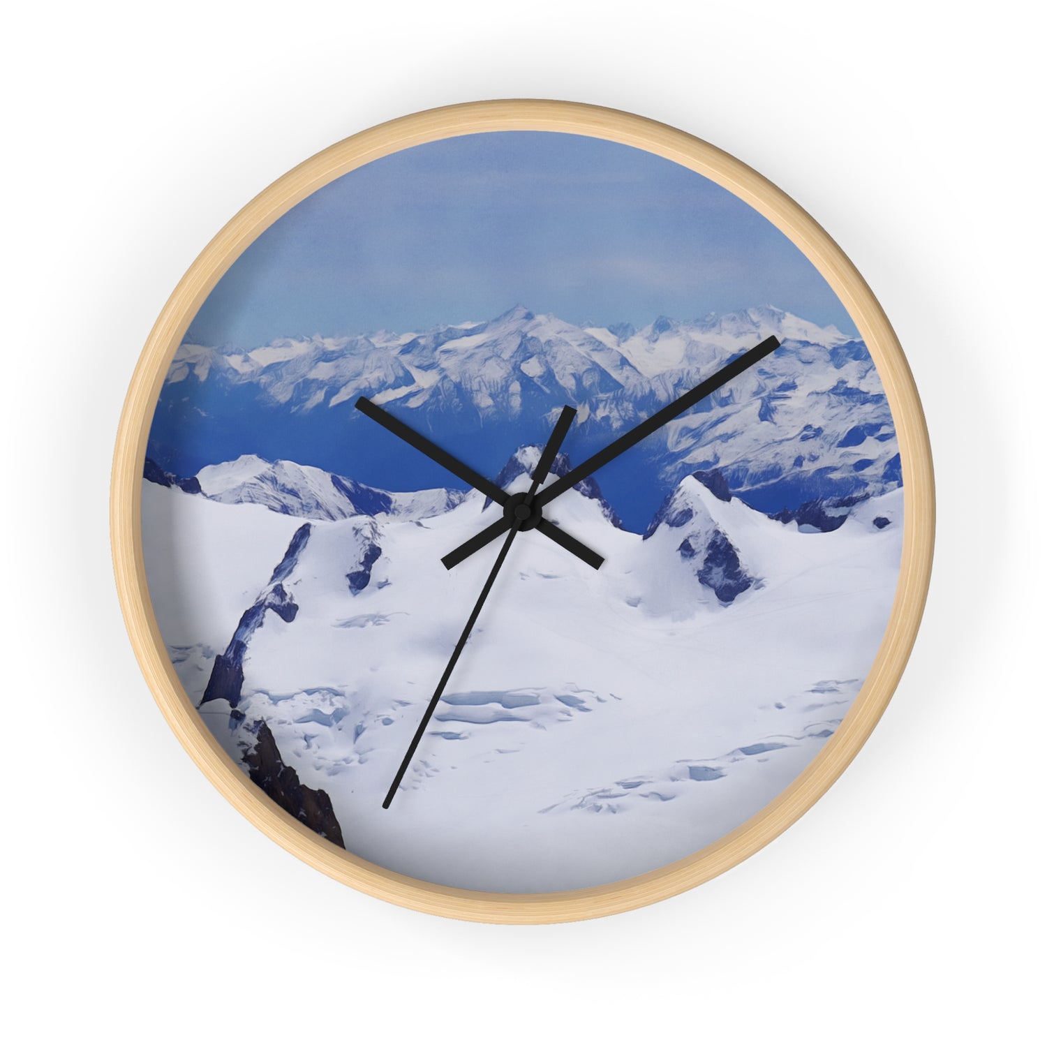 Wall Clock - View from Mont Blanc