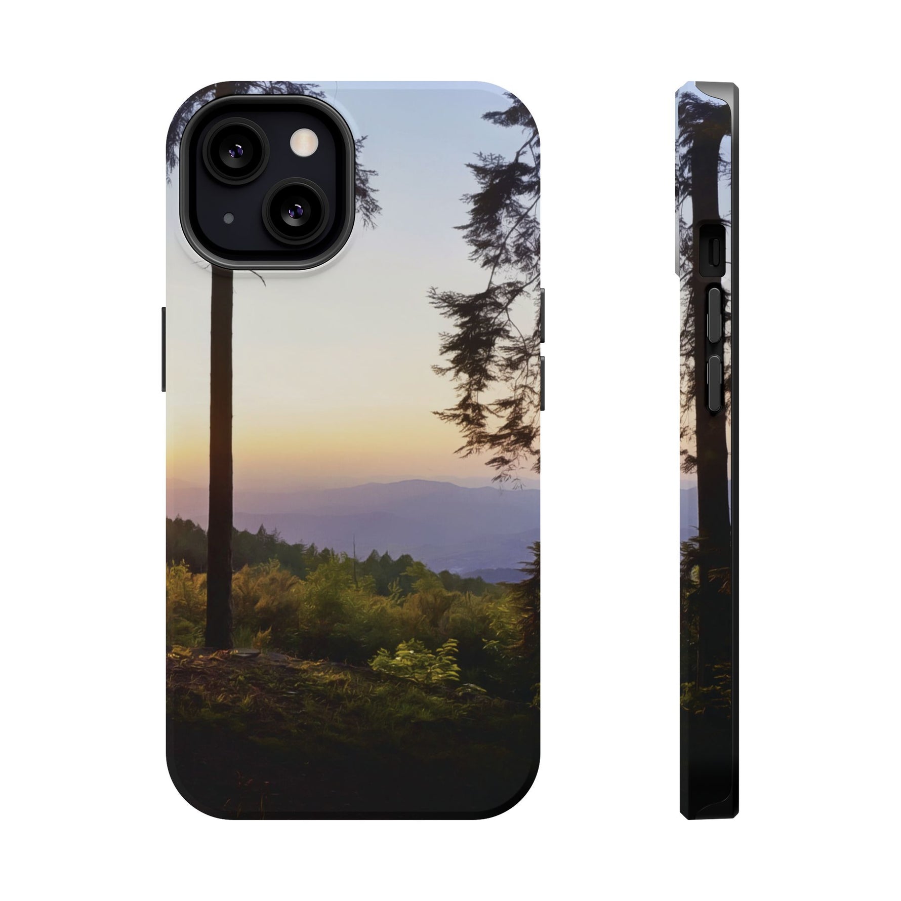 Magnetic Tough Phone Case - Forest Sunset