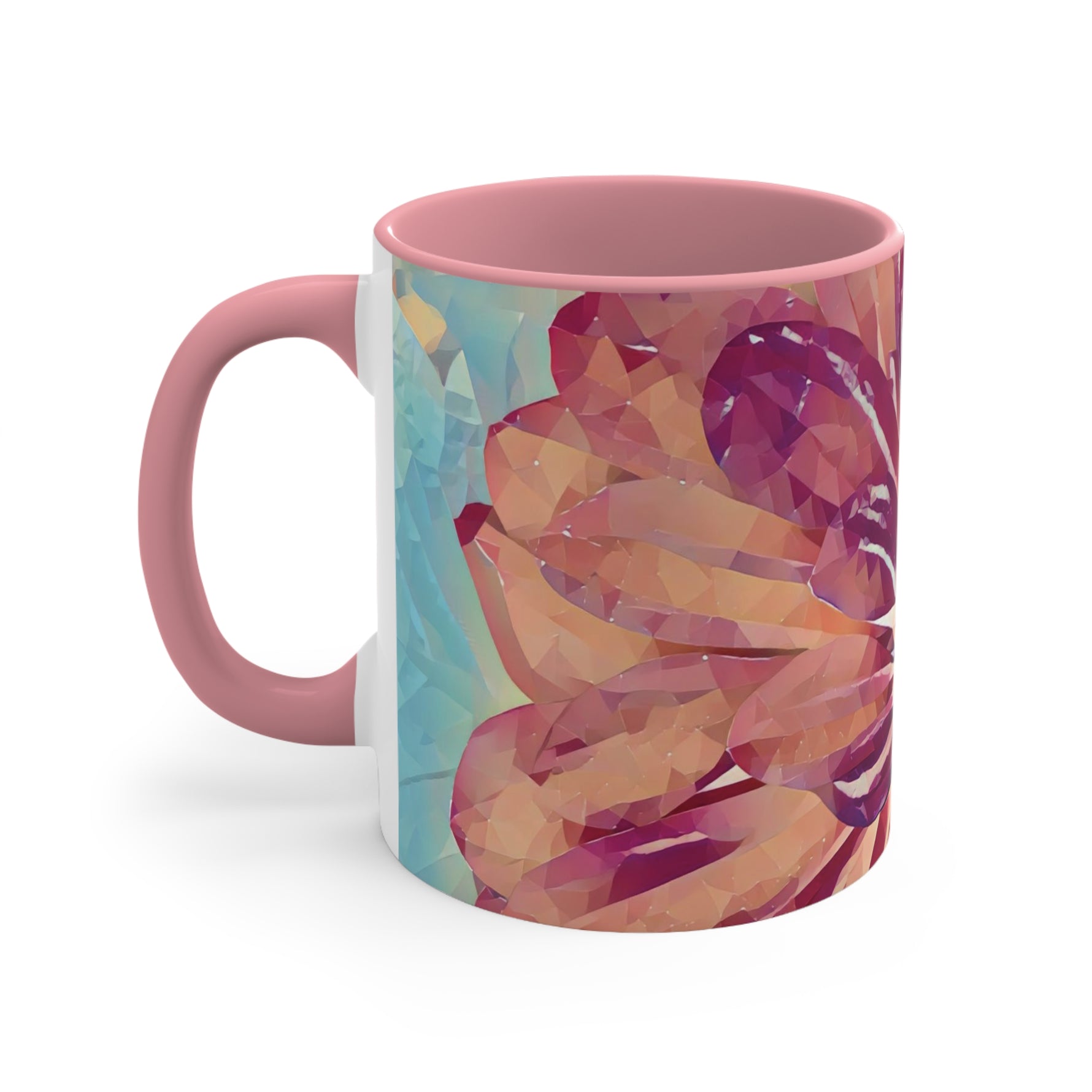Mug 11oz - Poly Art - Flower of Dahlia (Variant 4)