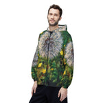 Windbreaker Jacket - Poly Art - Flower of Dandelion (Variant 2)
