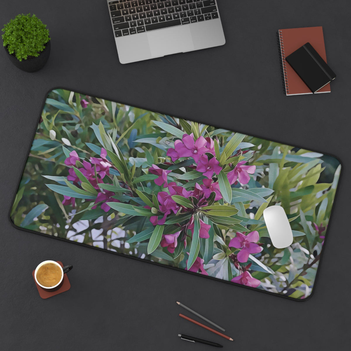 Desk Mat - Flower of Oleander