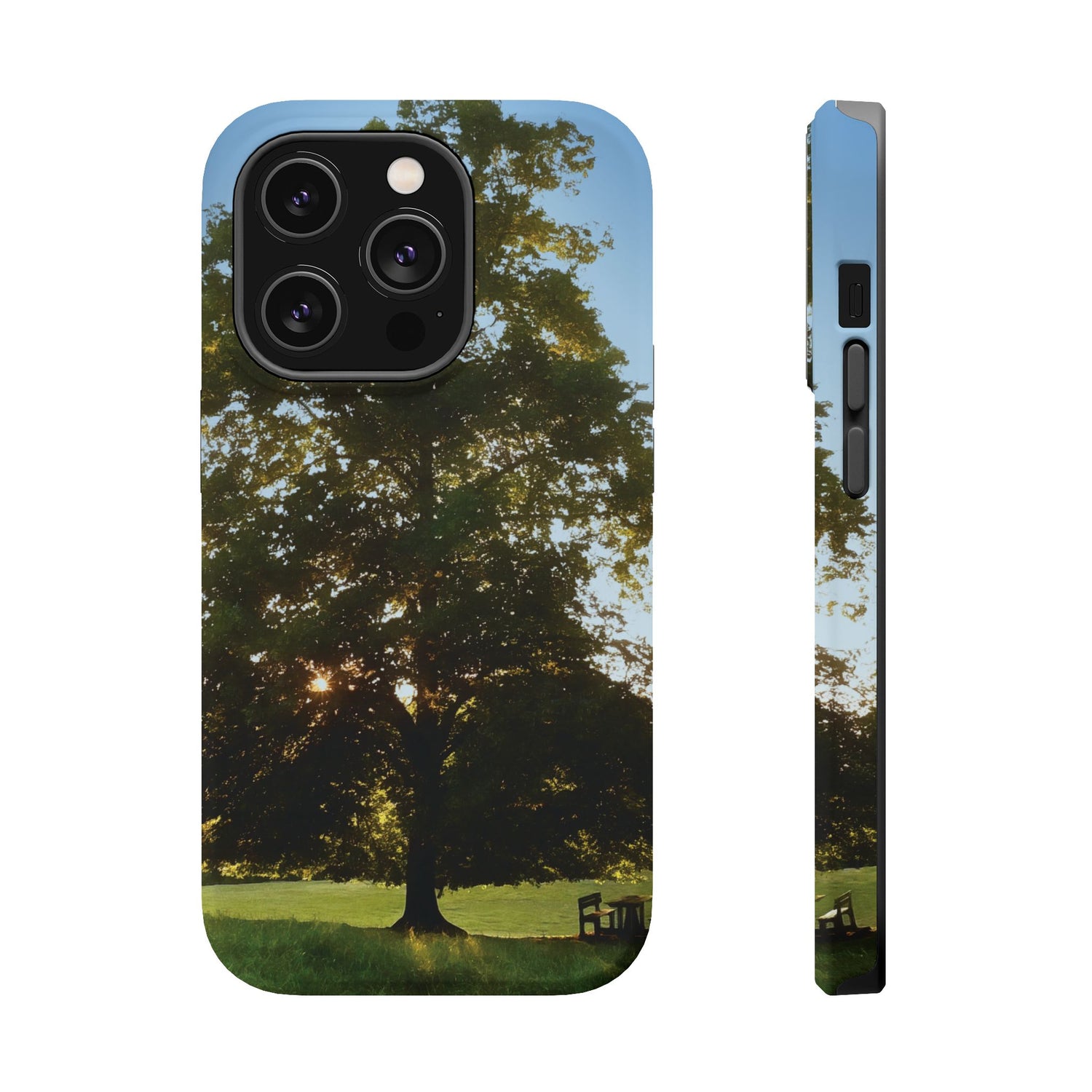 Magnetic Tough Phone Case - Tree in a Lawn (Variant 1)