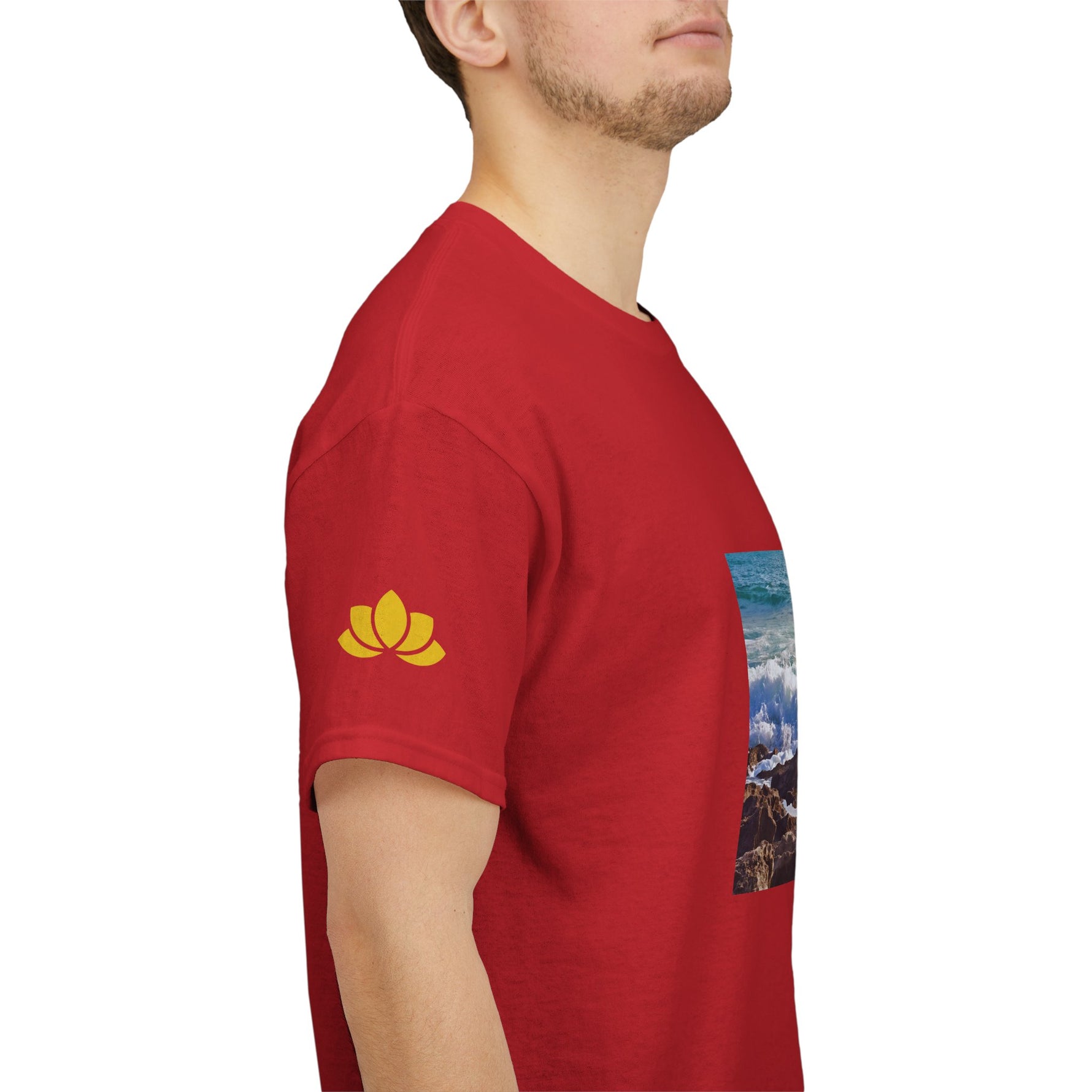 Unisex Heavy Cotton Tee - Sea (Variant 4)