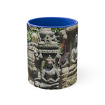 Mug 11oz - Nepal, Bodhisattvas Stone Sculptures